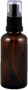 Amber Glass Spray Bottle – 50 ml. 2 oz (empty)