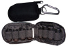 Key Chain Sample Bag (holds 8 – 2 ml bottles) black